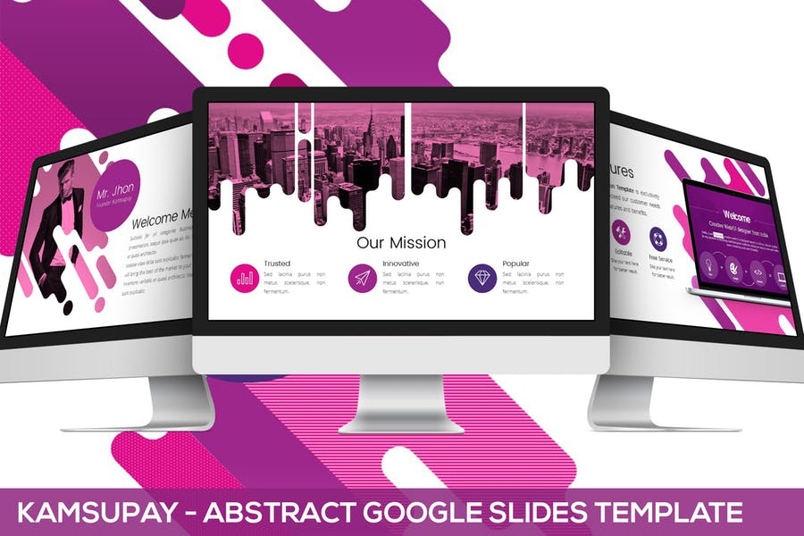 Kamsupay Abstract Power Point Template